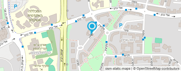 מפת הגעה אל אסולין דוד -מערכות חשמל ואוטומציה