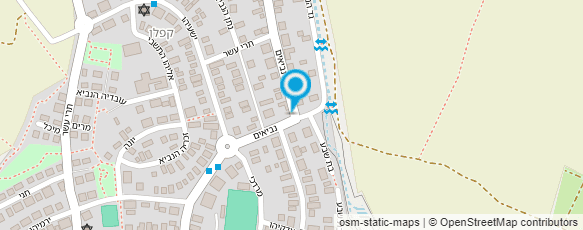 מפת הגעה אל מעון חב"ד