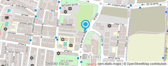 מפת הגעה אל עו"ד חיים שפיגל