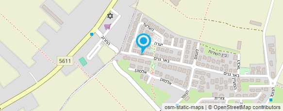 מפת הגעה אל עו"ד חנה גוברין