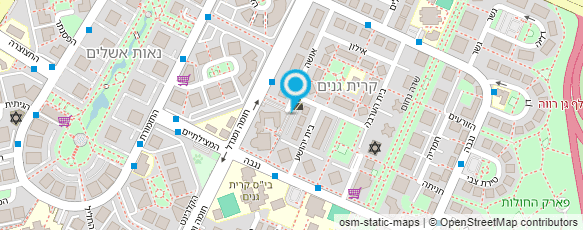 מפת הגעה אל יוליה לויטן - ליווי התפתחותי לתינוקות