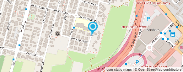 מפת הגעה אל עו"ד עדינה זיטמן