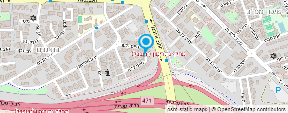 מפת הגעה אל עו"ד מרדכי מורד דוד