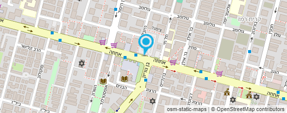 מפת הגעה אל עו"ד אורת בנימיני