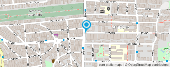 מפת הגעה אל בני מעצב שער