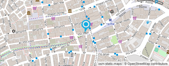 מפת הגעה אל עו"ד עמית רון