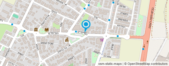 מפת הגעה אל פלאפל מזולה