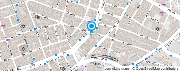 מפת הגעה אל עו"ד הל-גלעד שרון