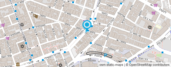 מפת הגעה אל עו"ד עוזרי ערן