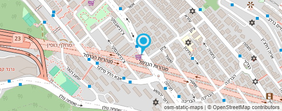 מפת הגעה אל אלי פאור - עיצוב שיער