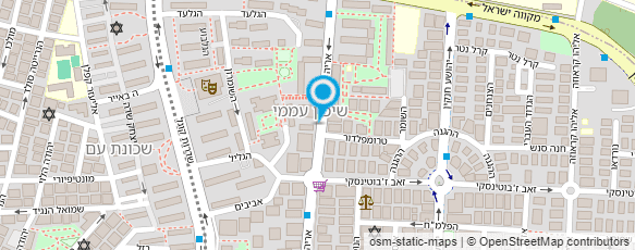 מפת הגעה אל עו"ד אביבה בורנובסקי