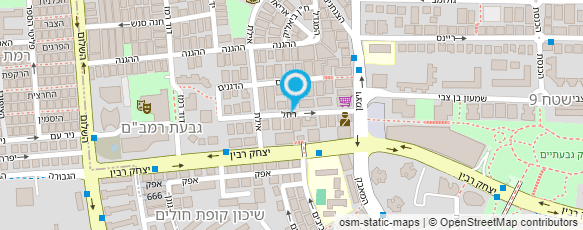 מפת הגעה אל עו"ד יותם בריטשנר