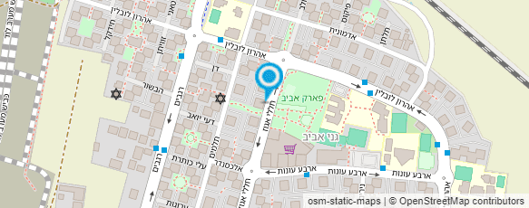 מפת הגעה אל עו"ד נטלי קלצ'בסקי