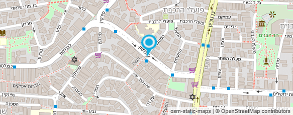 מפת הגעה אל בוטיק לאמבט