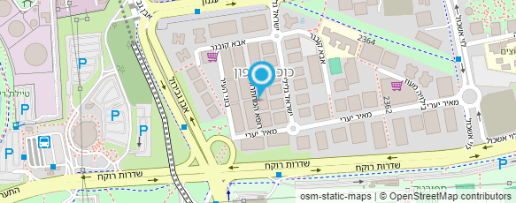 מפת הגעה אל עו"ד רינה ארגוב