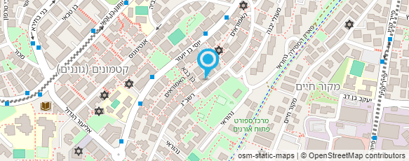 מפת הגעה אל עו"ד אלן שוכלטר