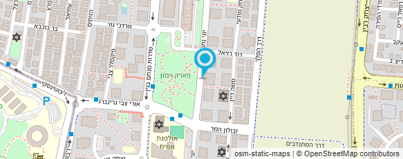 מפת הגעה אל המשפחתון של אביטל