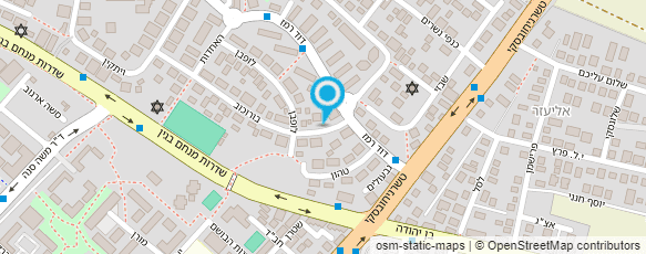 מפת הגעה אל ענבר אוסמן טיפוח היופי