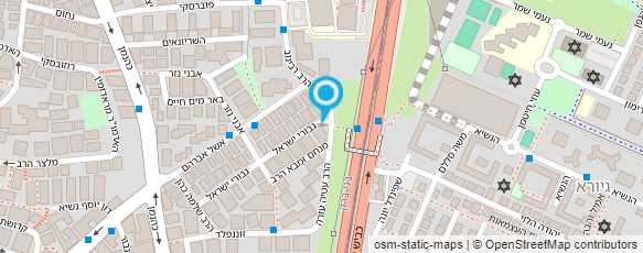 מפת הגעה אל בי אין האוס - b-inhouse