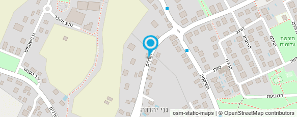 מפת הגעה אל גוני בר-סלע