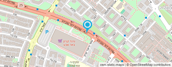 מפת הגעה אל רשת אוניקס מחשבים וסלולר