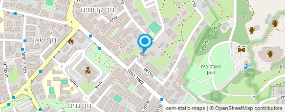 מפת הגעה אל אוסנת נחום