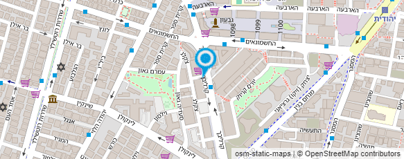 מפת הגעה אל מרכז גמילה ע"ש אורנית ויינשטוק