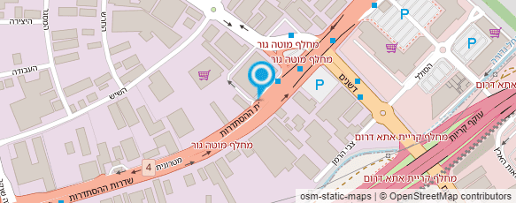 מפת הגעה אל instyle אירנה מיאסקובסקי