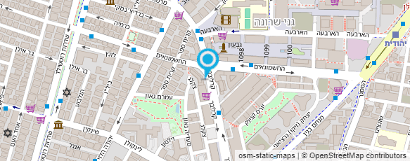 מפת הגעה אל עו"ד אוהד שוהם