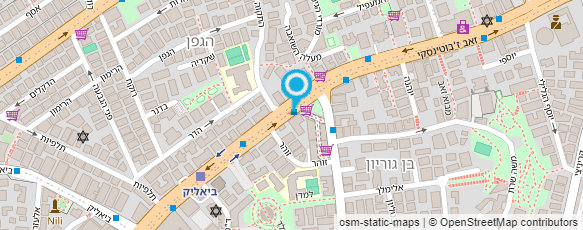 מפת הגעה אל עו"ד ניצה מלרן