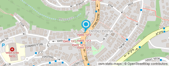 מפת הגעה אל הקליניקה של מירב