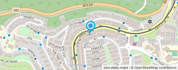 מפת הגעה אל ציקי בן שחר