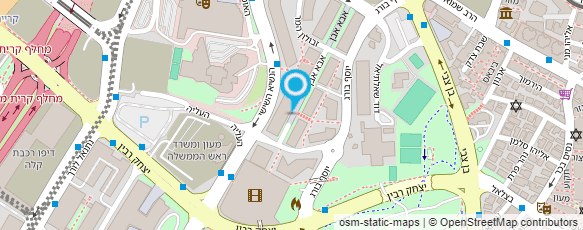 מפת הגעה אל עו"ד איתמר הכהן