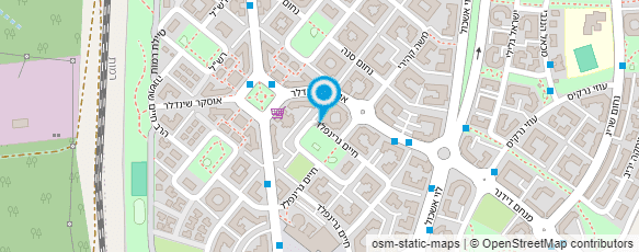 מפת הגעה אל כצלנסון אדריכלים