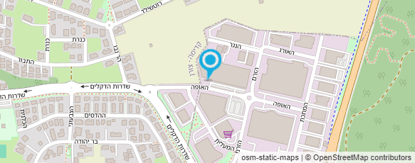 מפת הגעה אל דומינו'ס פיצה