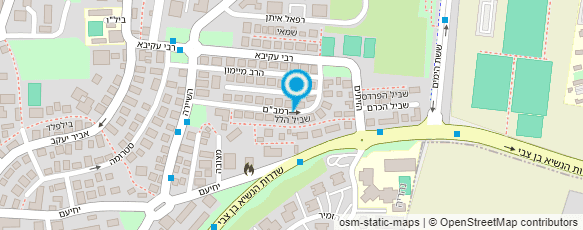 מפת הגעה אל אוחנה בועז