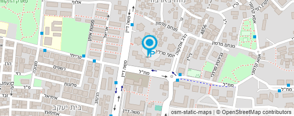 מפת הגעה אל כלבנות טיפולית בעזרת כלבים