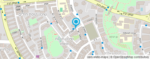 מפת הגעה אל שירן בכר עיצוב שיער