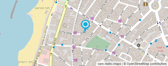 מפת הגעה אל ענת אפרת-טיפול בקינסיולוגיה