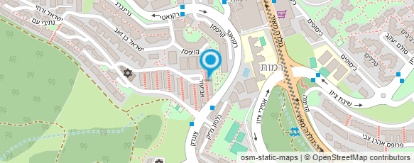 מפת הגעה אל עו"ד ינון צוברי