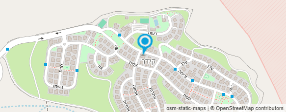 מפת הגעה אל דליה אורון -עיצוב פנים