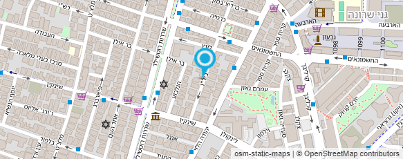 מפת הגעה אל עו"ד עירית נאמן