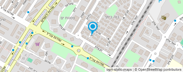 מפת הגעה אל סאלי עיצובים