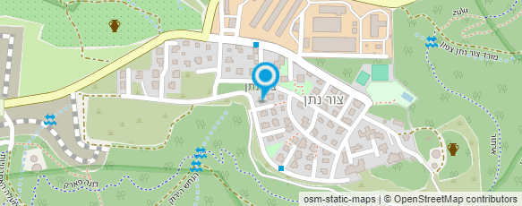 מפת הגעה אל איזיבום עיצוב גינות