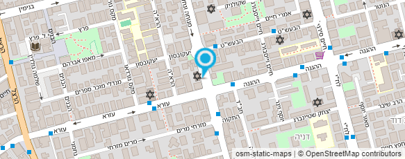 מפת הגעה אל צועדים מרכז לאבחון וקידום הלמידה