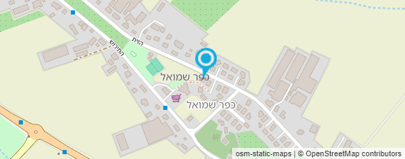 מפת הגעה אל טס מטלר - חוגי תפירה וסדנאות בכפר שמואל