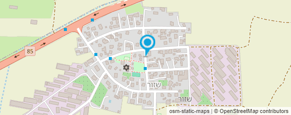 מפת הגעה אל אחוזת בראשית