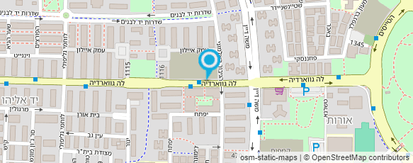 מפת הגעה אל אלעד-תיקון בצי'ק