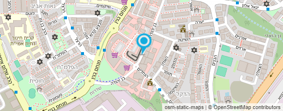 מפת הגעה אל מ.ג.נ.ה ניהול; פיקוח וביצוע בניה