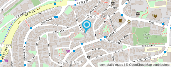 מפת הגעה אל אמחיה - כליזמר חי לאירועים